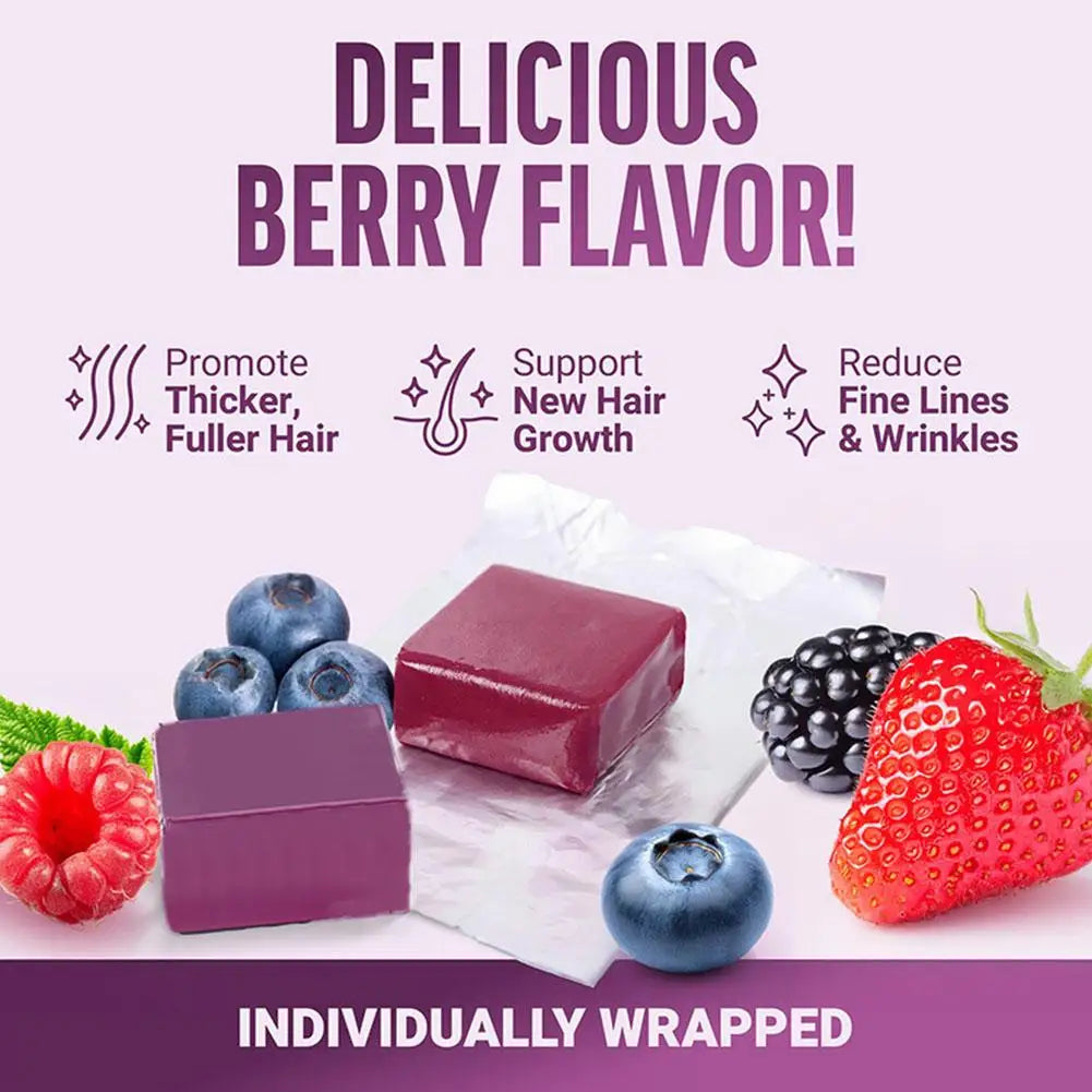 Glossence Hair Growth Gummies