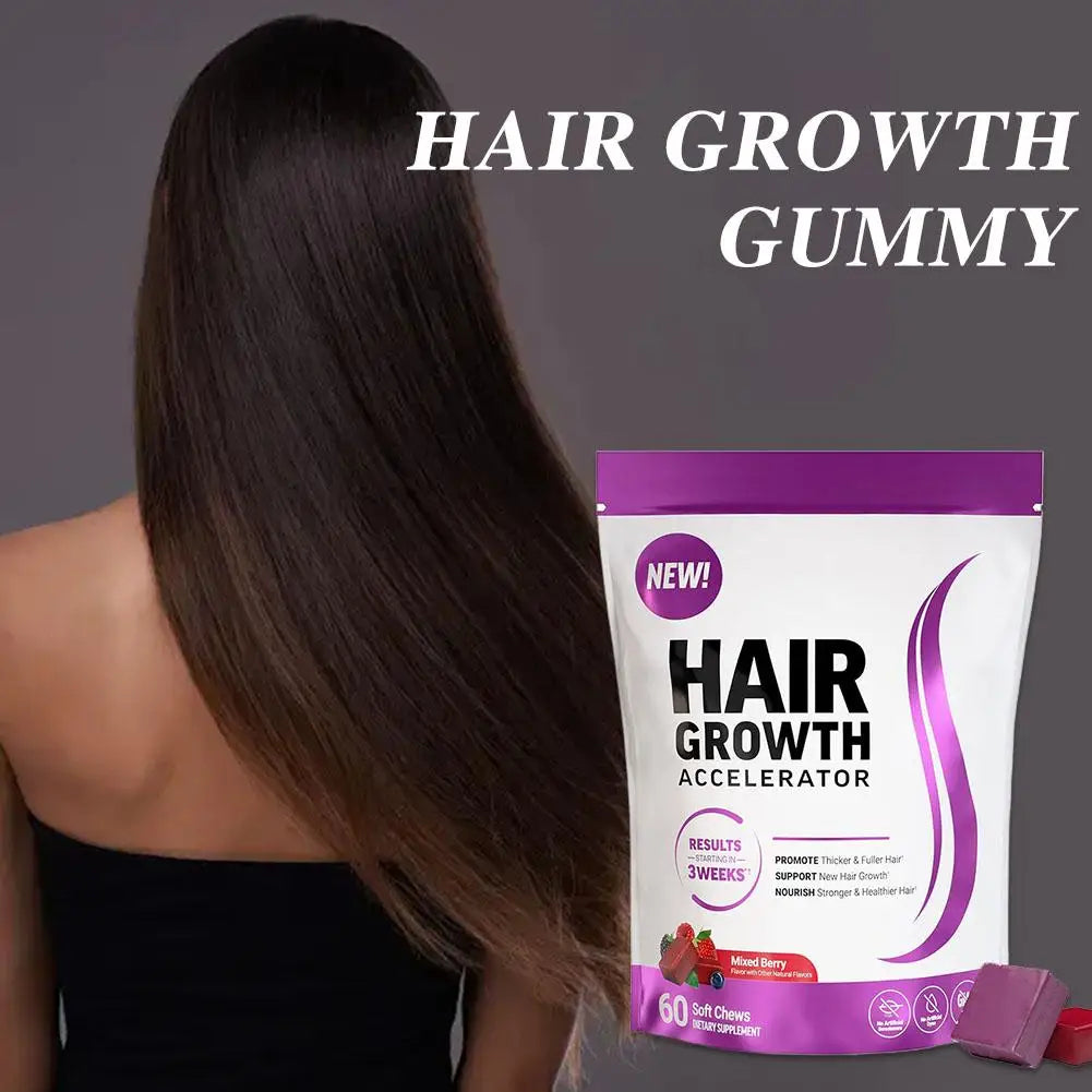 Glossence Hair Growth Gummies